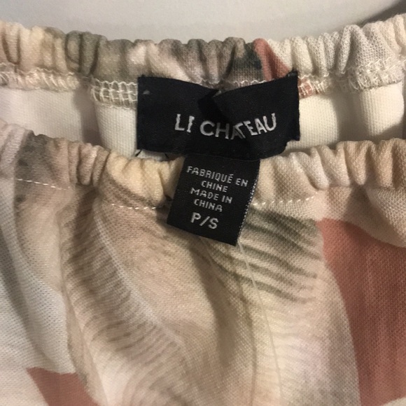 Off Shoulder Tropical Dress - Picture 4 of 5